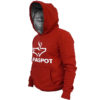 Sweater Hoodie Red - Side 4